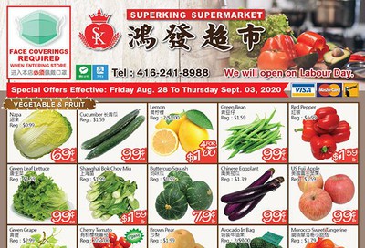 Superking Supermarket (North York) Flyer August 28 to September 3