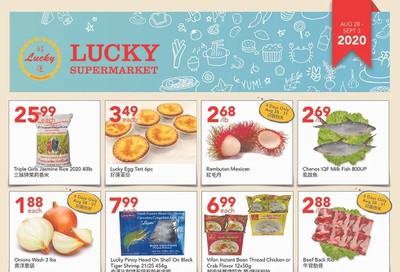 Lucky Supermarket (Edmonton) Flyer August 28 to September 3