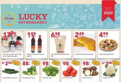 Lucky Supermarket (Surrey) Flyer August 28 to September 3