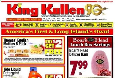 King Kullen Weekly Ad August 28 to September 3