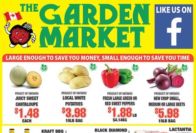 The Garden Market Flyer August 28 to September 3