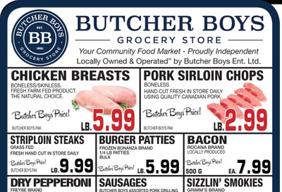 Butcher Boys Grocery Store Flyer August 28 to September 9