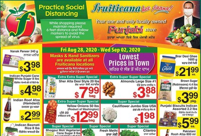 Fruiticana (Calgary) Flyer August 28 to September 2