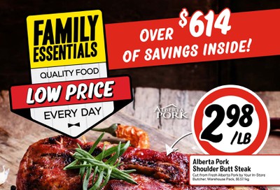 Freson Bros. Family Essentials Flyer August 28 to October 29