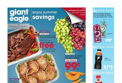 Giant Eagle (MD, OH, PA, WV) Weekly Ad August 27 to September 2