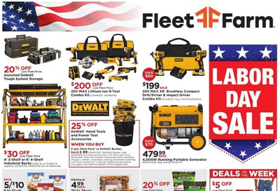 Fleet Farm Weekly Ad August 28 to September 7