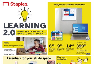 Staples Weekly Ad August 30 to September 5