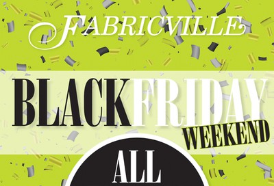 Fabricland (ON) Black Friday Flyer November 29 to December 1
