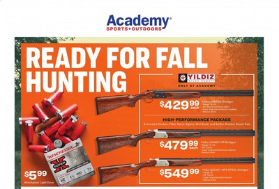 Academy Sports Weekly Ad August 30 to September 13