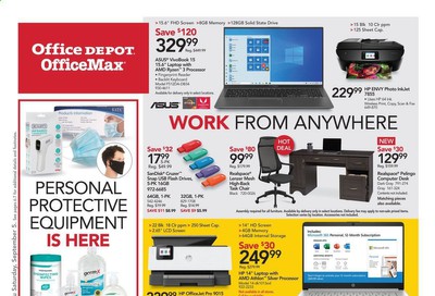 Office Depot Weekly Ad August 30 To September 5 1 Preview 400 