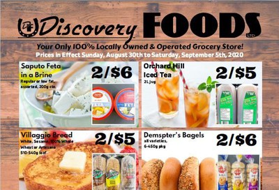 Discovery Foods Flyer August 30 to September 5