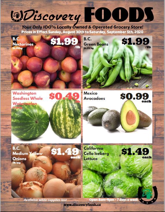 Discovery Foods Flyer August 30 to September 5
