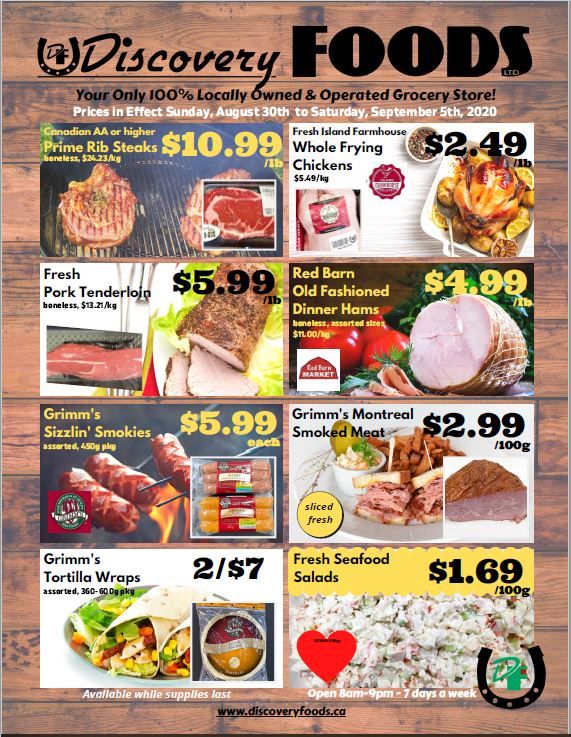 Discovery Foods Flyer August 30 to September 5