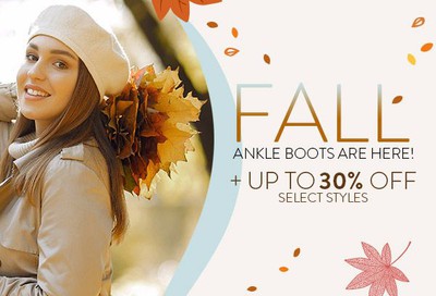 Fall Ankle Boots are here! + Up to 30% Off select styles