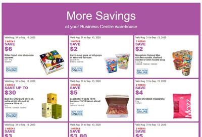 Costco Business Centre (Scarborough, ON) Instant Savings Flyer August 31 to September 13