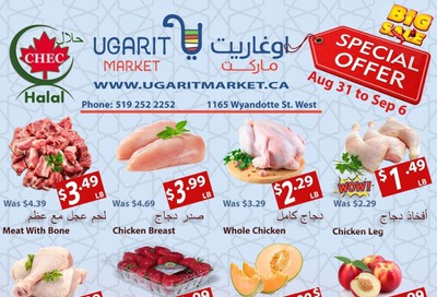 Ugarit Market Flyer August 31 to September 6
