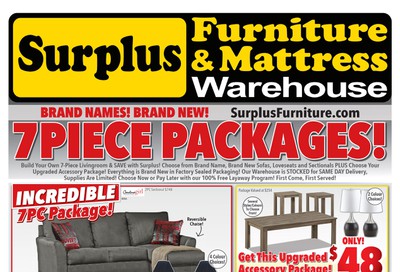 Surplus Furniture & Mattress Warehouse (Sydney) Flyer September 1 to 14