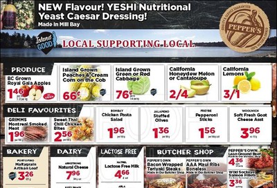 Pepper's Foods Flyer September 1 to 7