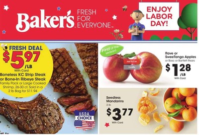Baker's Weekly Ad September 2 to September 8