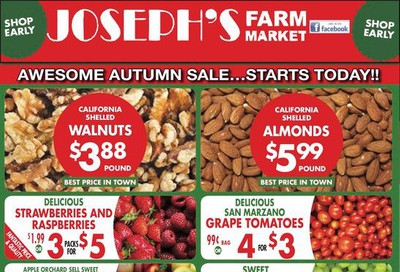 Joseph's Farm Market Flyer November 27 to December 2