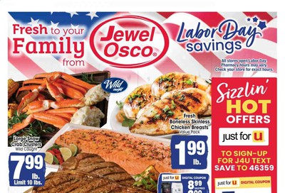 Jewel Osco (IN) Weekly Ad September 2 to September 8