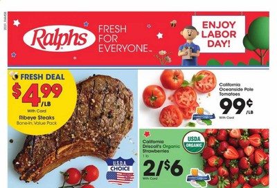 Ralphs Weekly Ad September 2 to September 8