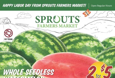 Sprouts Weekly Ad September 2 to September 8