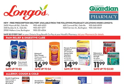 Longo's Pharmacy Flyer September 3 to 30