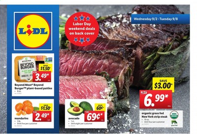 Lidl Weekly Ad September 2 to September 8