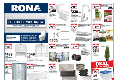 Rona (ON) Flyer September 3 to 9