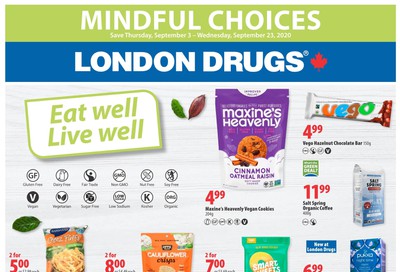 London Drugs Eat Well Live Well Flyer September 3 to 23