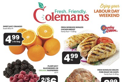 Coleman's Flyer September 3 to 9