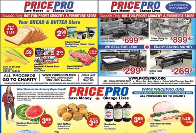 Price Pro Flyer September 2 to 8