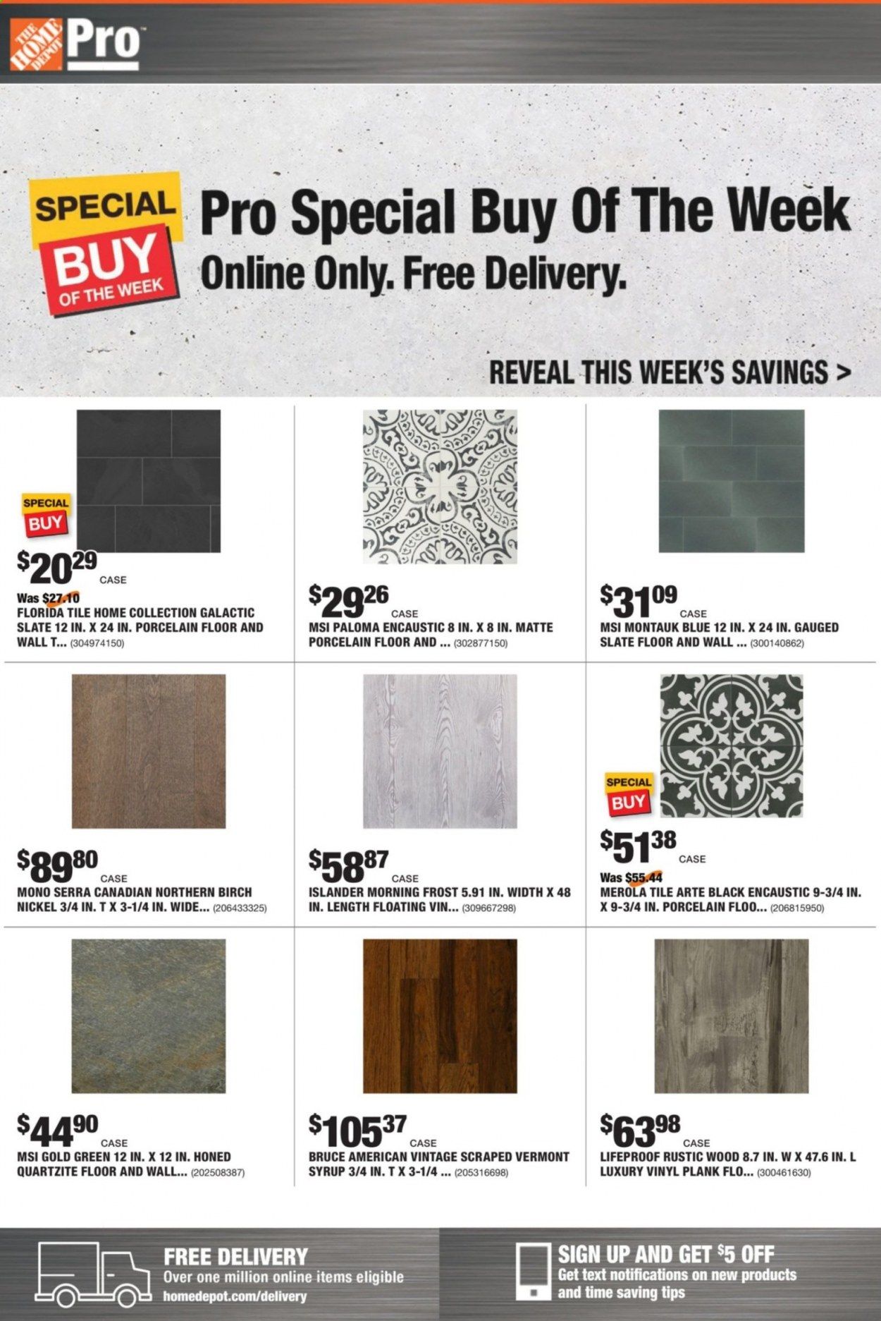 The Home Depot Weekly Ad August 31 to September 7