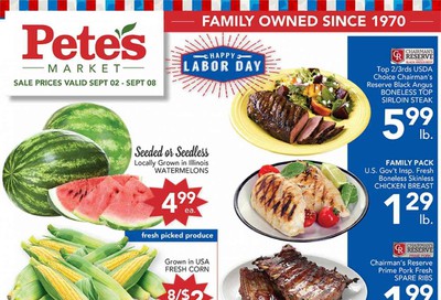 Pete's Fresh Market Weekly Ad September 2 to September 8
