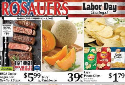 Rosauers Weekly Ad September 2 to September 8
