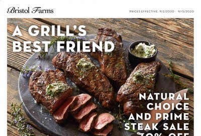 Bristol Farms Weekly Ad September 2 to September 15