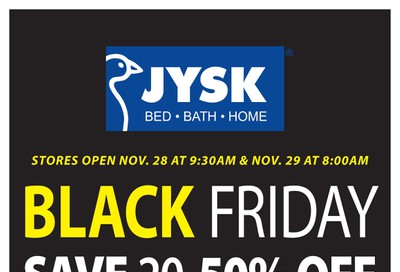 JYSK (ON & Atlantic) Flyer November 28 to December 4