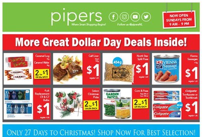 Pipers Superstore Flyer November 28 to December 3