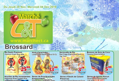 Marche C&T (Brossard) Flyer November 28 to December 4