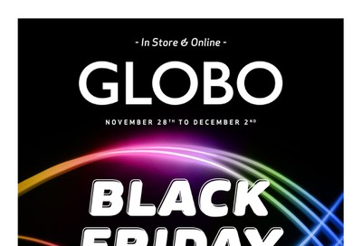 Globo Shoes Black Friday Flyer November 28 to December 2, 2019