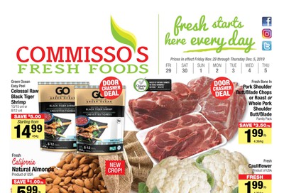 Commisso's Fresh Foods Flyer November 29 to December 5