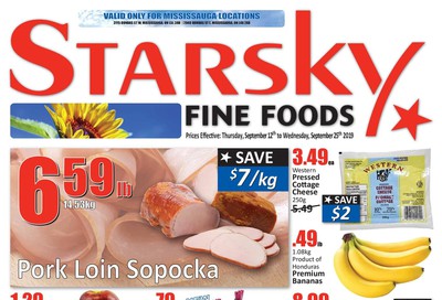 Starsky Foods (Mississauga) Flyer September 12 to 25