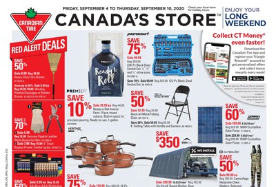 Canadian Tire (Atlantic) Flyer September 4 to 10