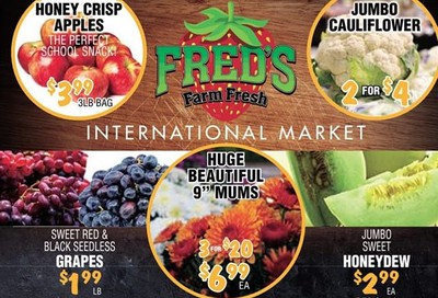 Fred's Farm Fresh Flyer September 2 to 8