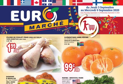 Euro Marche Flyer September 3 to 9