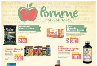 Pomme Natural Market Monthly Flyer September 3 to 30