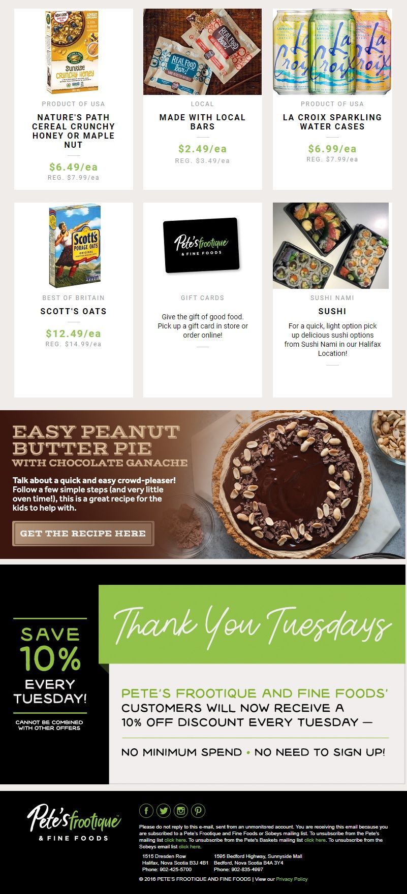 Pete's Fine Foods Flyer September 3 to 9