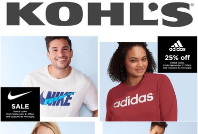 Kohl's Weekly Ad August 31 to September 8