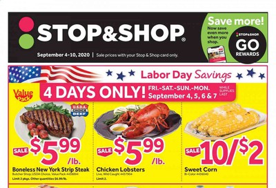 Stop & Shop (CT) Weekly Ad September 4 to September 10
